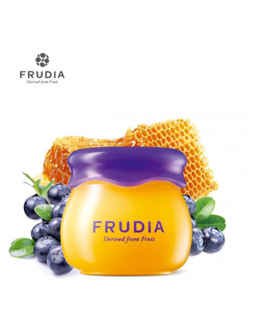 Mitrinošs lūpu balzāms ar mellenēm un medu FRUDIA Blueberry Hydrating Honey Lip Balm.