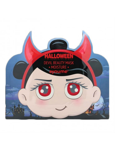 Mitrinoša sejas maska AYOUME Halloween Devil Beauty Mask Moisture.