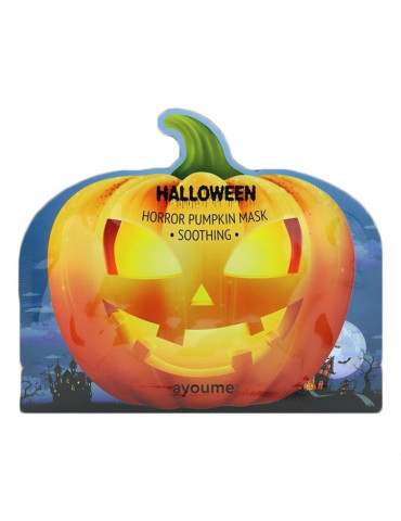 Nomierinoša sejas maska AYOUME Halloween Horror Pumpkin Mask Soothing.