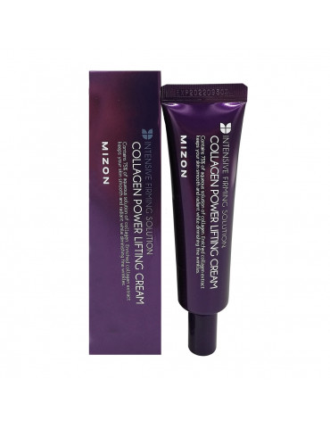 Pretnovecošanās sejas krēms MIZON Collagen Power Lifting Cream Tube.