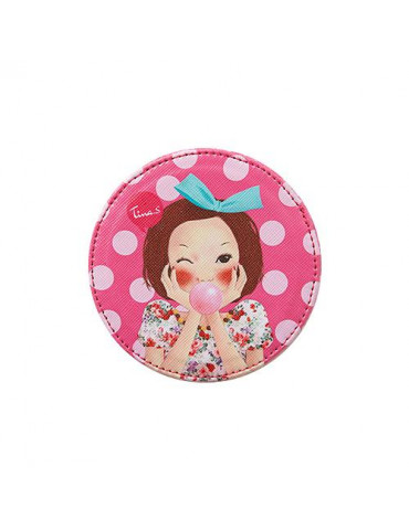 Kompakts spogulis FASCY Balloon Tina Pocket Mirror.