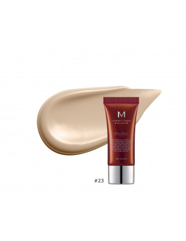 Tonālais BB krēms MISSHA M Perfect Cover BB Cream SPF42 PA+++ [No. 23 Natural Beige].