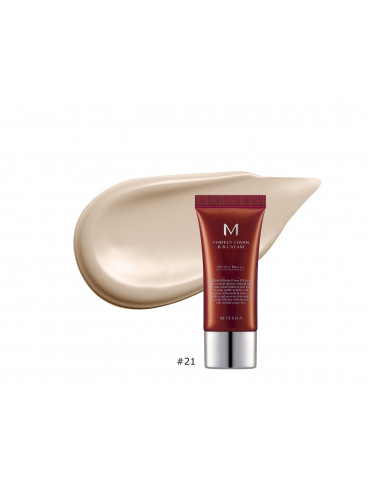 Tonālais BB krēms MISSHA M Perfect Cover BB Cream SPF42 PA+++ [No. 21 Light Beige].