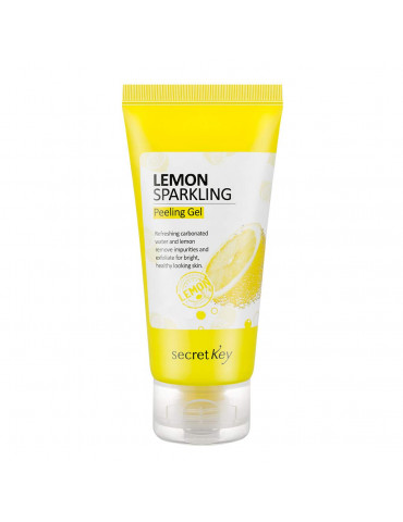 Pīlinga želeja ar citrona ekstraktu SECRET KEY Lemon Sparkling Peeling Gel.
