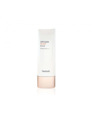 Grima bāze un mitrinošais saules aizsargkrēms HEIMISH Artless Glow Base SPF50+ PA+++.